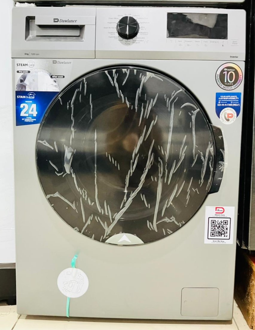 DWF 8201S INVERETR  : DAWLANCE FRONT LOAD WASHING MACHINE 