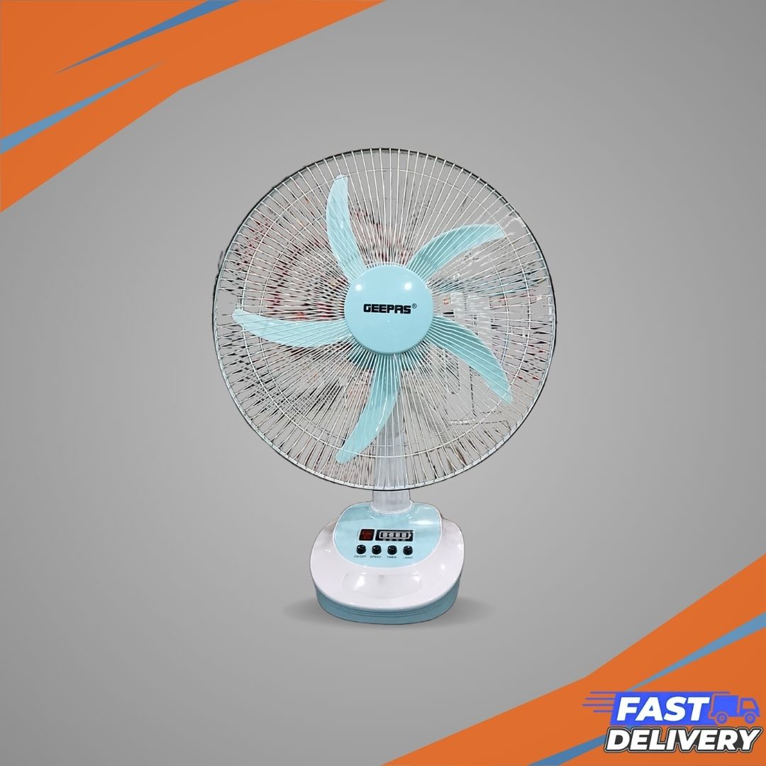 GF 6316 : GEEPAS RECHARGEBLE FAN