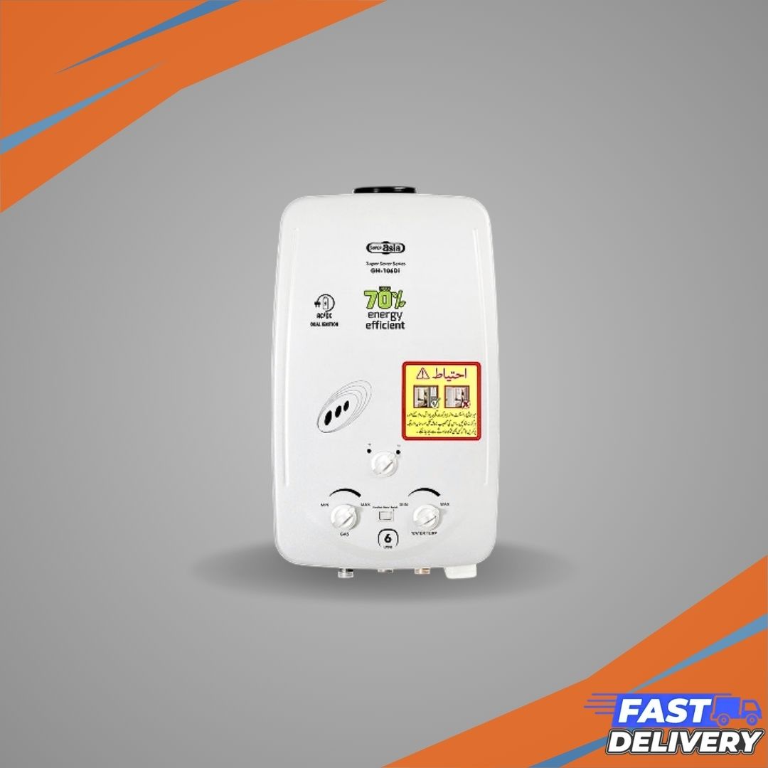 GH 106 DI : SUPER ASIA INSTANT GYSER 