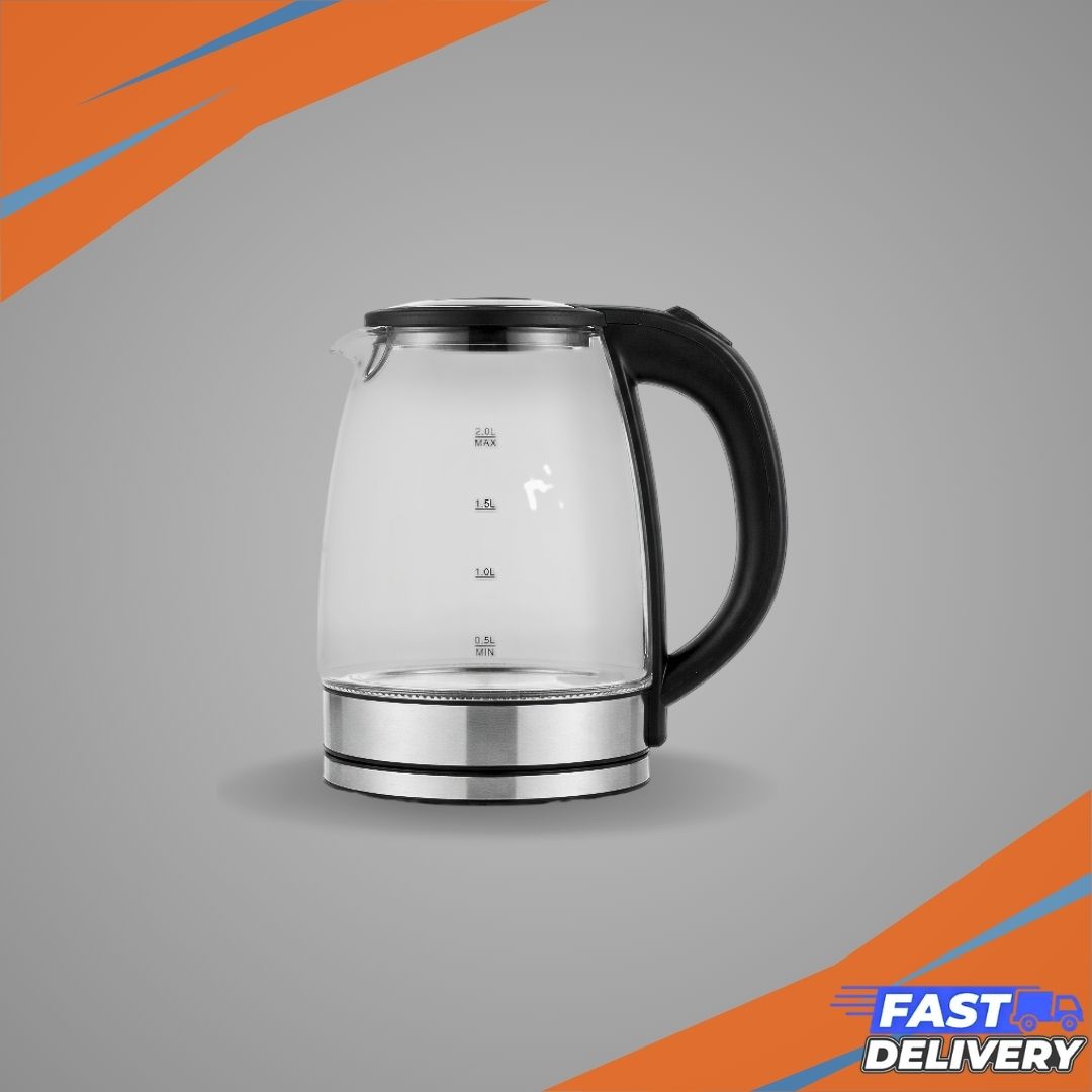 PGE 111 : PHILIPHS ELECTRIC GLASS KETTLE 